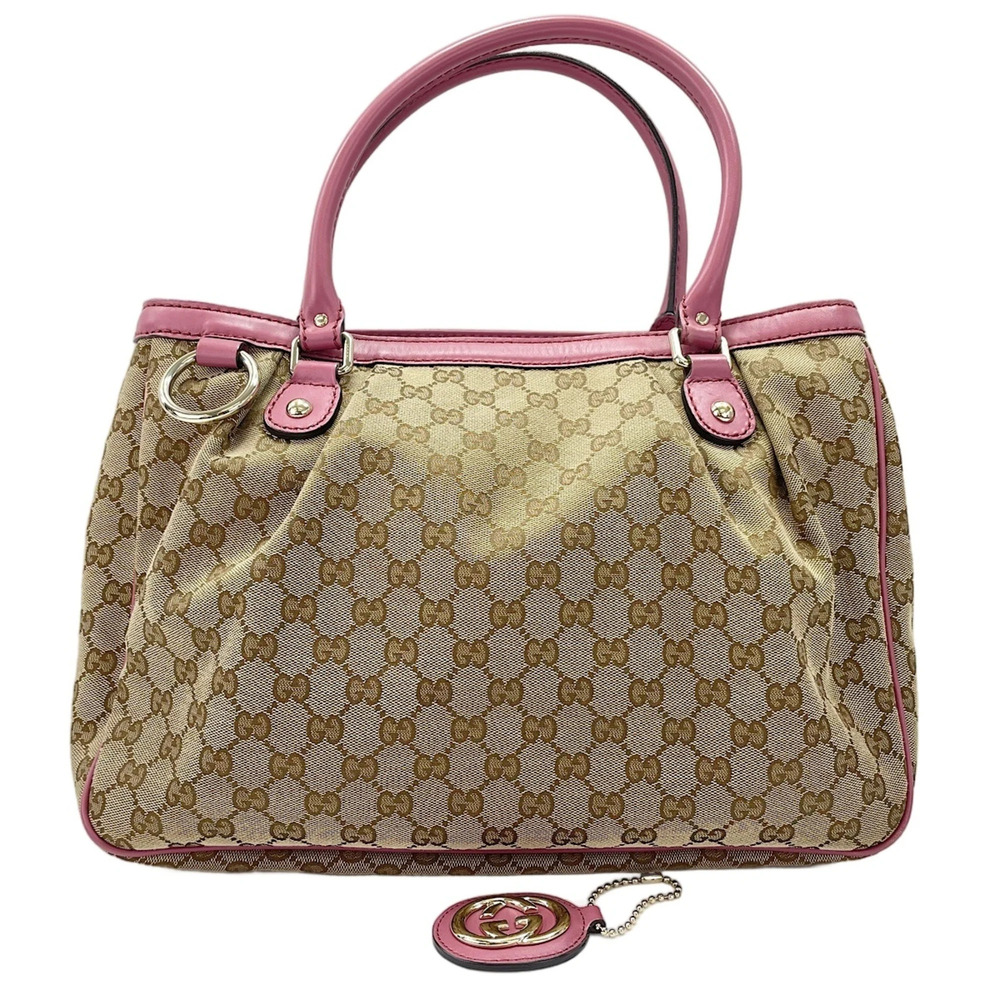 GUCCI Authentic Cream Tote Bag